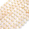 Natural Pink Aventurine Beads Strands G-K389-E19-01-1