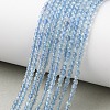 Natural Blue Fluorite Beads Strands GG-CBAE031-A01-2mm-1