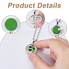 2 Sets Alloy Hollow Essential Oil Diffuser Perfume Locket Pendant 304 Stainless Steel Chain Necklaces NJEW-HS0001-22B-4