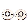 Unfinished Natural Poplar Wood Links Connectors LS-WOOD-S045-140A-01Q-2