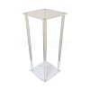 Transparent Acrylic Flower Holders Stands AJEW-WH0060-40-1