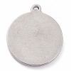 304 Stainless Steel Pendants STAS-O140-02P-L-2