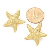 Brass Stud Earrings for Women EJEW-U036-01G-02-5