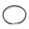 Leather Cord Bracelet Making MAK-F025-A-2