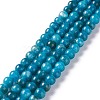 Natural White Jade Imitation Apatite Beads Strands G-I299-F10-6mm-1