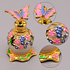 1Pc Glass Openable Perfume Bottle AJEW-GF0004-13-3