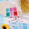 400Pcs 8 Colors Handmade Polymer Clay Beads CLAY-PJ0001-01-11