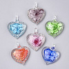 Luminous Handmade Lampwork Pendants LAMP-S189-04-B-2