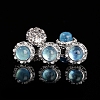 Natural Blue Aquamarine Beads PW-WGA4791-06-1