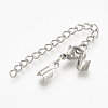 Tarnish Resistant 201 Stainless Steel Chain Extender STAS-S076-92-1