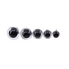 Craft Plastic Doll Eyes Stuffed Toy Eyes DIY-Q015-05-12mm-1