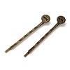 Iron Hair Bobby Pin Findings PHAR-Q017-2-2