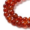 Natural Carnelian Beads Strands X-G-G390-8mm-03-5