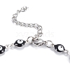 304 Stainless Steel Anklets AJEW-G024-02P-2