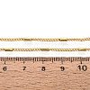 Brass Column Link Chains CHC-T018-54G-3