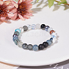 Glass Round Beads GLAA-PH0007-60-WH-6