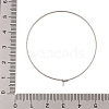 304 Stainless Steel Hoop Earring Findings STAS-Z089-01P-01-3