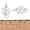 Transparent Acrylic Pendants TACR-G048-21-3