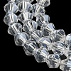 Transparent Electroplate Glass Beads Strands LS-GLAA-F029-3mm-C13-3