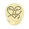 Constellation Golden Tone Wax Seal Brass Stamp Heads LS-STAM-P002-02G-09-1