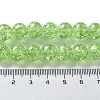 Crackle Glass Beads Strands X-CCG-Q001-10mm-11-3