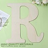 Letter Unfinished MDF Sheets WOOD-WH20012-008R-7