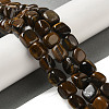 Natural Tiger Iron Beads Strands G-B078-D06-02-2