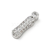 Brass Micro Pave Cubic Zirconia Pendants KK-A300-02P-I-2