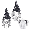 1Pair Rhinestone Sewing Ornaments DIY-NB0014-65B-1