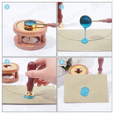Sealing Wax Particles Kits for Retro Seal Stamp DIY-CP0003-60K-1