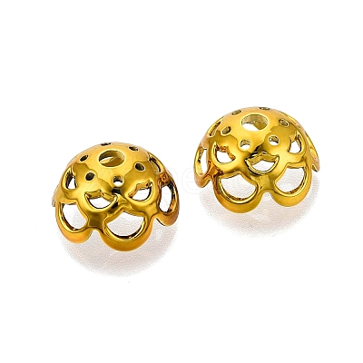 UV Plated ABS Bead Caps OACR-D316-04B-10-1