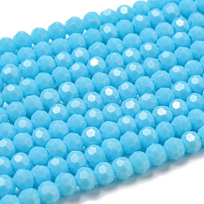 Opaque Glass Beads Stands EGLA-A035-P4mm-D08-1
