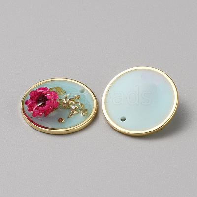 Resin Pendants RESI-TAC0010-96B-1