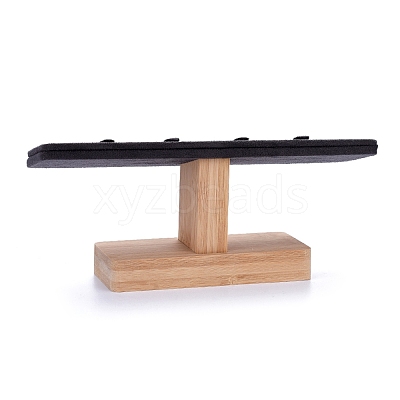 T-Bar Microfiber Cloth Ring Display Stands RDIS-I002-01B-1