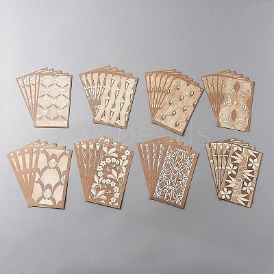 40Pcs 8 Styles Dream Theme Scrapbook Paper Pad DIY-WH0304-550G-1