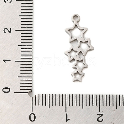 Non-Tarnish 304 Stainless Steel Pendants STAS-S123-03P-02-1