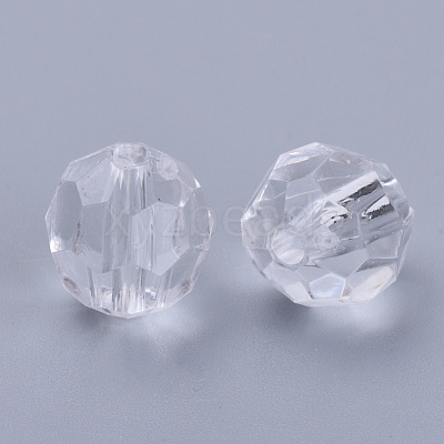 Transparent Acrylic Beads TACR-Q257-18mm-V01-1