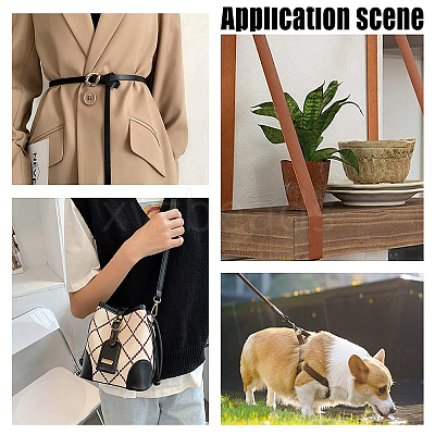 10m PU Leather Bag Handles FIND-GF0003-03D-1