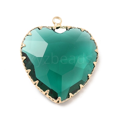 K9 Glass Pendants KK-E071-07KCG-01-1