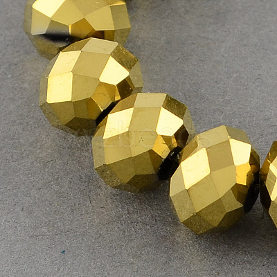Electroplate Glass Bead Strands EGLA-R080-12mm-02-1
