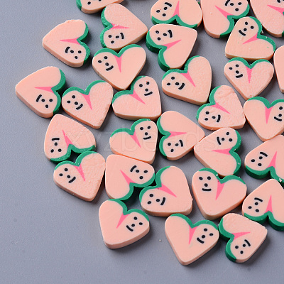 Handmade Polymer Clay Cabochons X-CLAY-N006-24-1