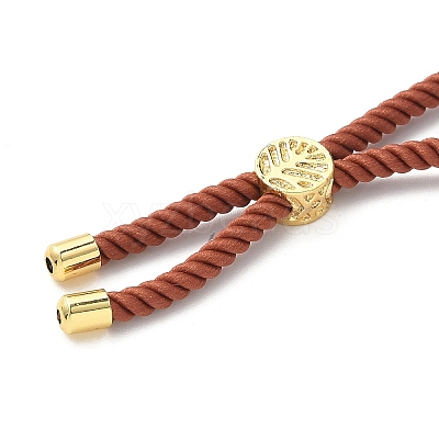 Cotton Cord Bracelet Making KK-F758-03Y-G-1