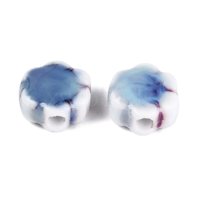 Vintage Handmade Porcelain Beads PORC-N013-25-16-1