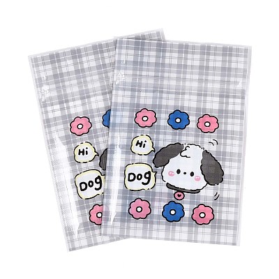 Rectangle Plastic Packaging Resealable Bags OPP-T003-01D-1