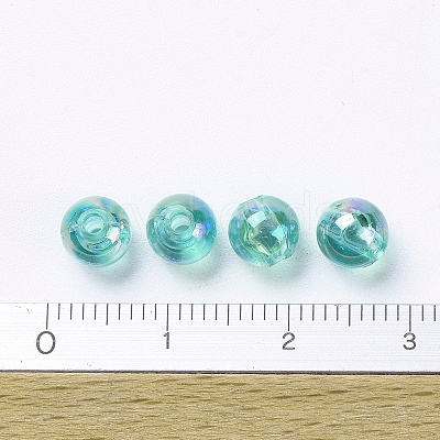 Eco-Friendly Transparent Acrylic Beads PL733-9-1