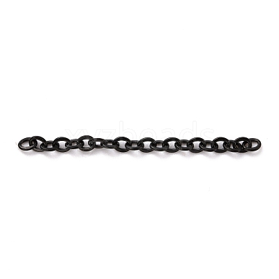 Ion Plating(IP) 304 Stainless Steel Cable Chains CHS-WH0007-01A-EB-1
