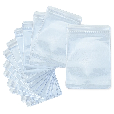 60Pcs 6 Styles Rectangle PVC Resealable Packaging Bags OPP-FS0001-17-1