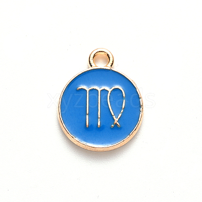 Alloy Enamel Pendants LS-ENAM-S124-01A-02B-1