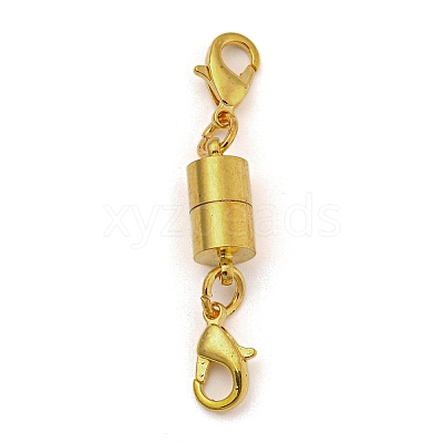 Brass Magnetic Clasps KK-E758-29G-1