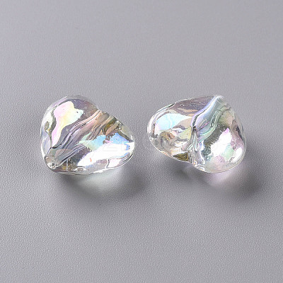 Transparent Acrylic Beads TACR-S156-015-1